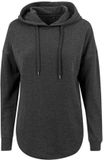 Build Your Brand - Oversized Dames Hoodie - Charcoal (Heather) maat S