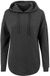 Build Your Brand - Oversized Dames Hoodie - Charcoal (Heather) maat S