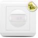 Miidex Lighting Interrupteur Mural Automatique Infrarouge 160°