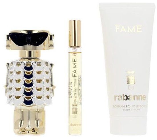 Rabanne Paco Rabanne FAME Parfumset voor Dames 3 Onderdelen
