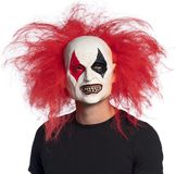 Boland - Latex masker Ruddy clown - Volwassenen - Clown - Halloween en Horror- Clowns en Circus