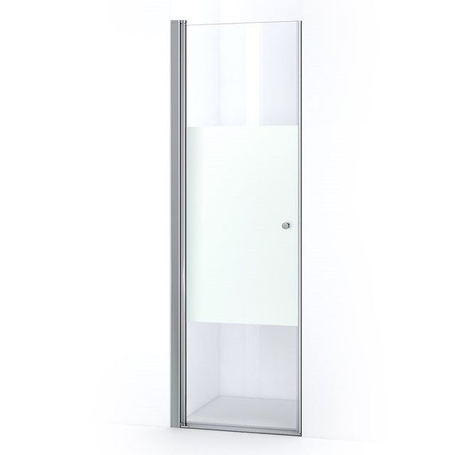 Maxaro Douchedeur Matte Strook 70cm Draaideur Zircon Comfort