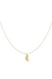 Cala Rose Croissant ketting goudkleur