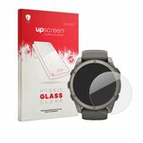 upscreen - Screenprotector voor Garmin Fenix 9 (51 mm) - Folie Beschermfolie Beschermglas transparant