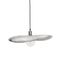 House Doctor Hatt lampenkap 13x14 cm Geborsteld zilver, 56,5x60,5x9 cm