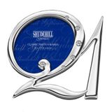 Nummer '21' Zilver & Diamante Frame