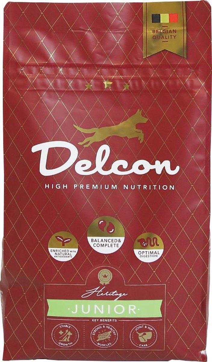 Delcon Junior - Hondenvoer - 3kg