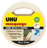 UHU Rollafix Afplakband 50 m x 50 mm