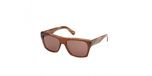 Lunettes de Soleil Guess GU00368 brun foncé brillant 55/17/145 Homme