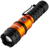 Nebo masterserie FL750 oplaadbare zaklamp 750 lumen zwart, oranje aluminium