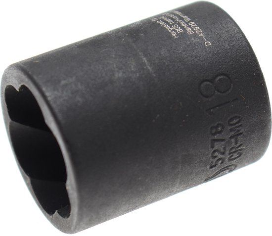 BGS 5278 - Speciale dopsleuteldop/schroefuitdraaier - 18 mm - 3/8"