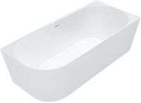 Rea - Badkuip - Bellanto slim 170 Right Wit - 170 x 79 x 58 cm