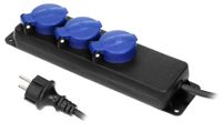 Enzo Chacon Tafeldoos SWD IP44 4V ZWART met klep 3x1,5qmm 3m 6871970