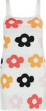 swirly myMo Jurk Wit Veelkleurig Gebloemd XL