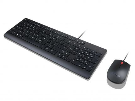 Lenovo 4X30L79897 - QWERTZ Duits Toetsenbord met Muis - Zwart
