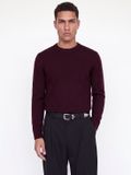 Jack & Jones Jprblamilano Stitch Knit Crew Neck Sn (1 stuk), Bitter Chocolate, XXL