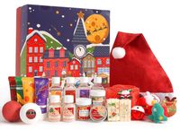 Adventskalender BODY & EARTH Adventskalender: Kerstgeschenken voor vrouwen met 24 spa-producten