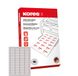 Kores universele etiketten L4825, 48,5 x 25,4mm,100 vellen, wit