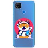 Xiaomi Redmi 9C Shiba ninja bedrukt siliconen hoesje