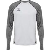 Hummel Hmllead 2.0 Crew Sweat 223748 Heren Maat L Wit/Steel Gray