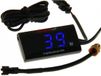 Koso Temperatuurmeter Super Slim Style 0-120 graden Zwart