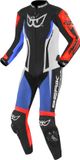 Berik Monza Dames Zwart Wit Rood Blauw 1-Delig Motorpak - Racepak