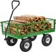 VEVOR Handkar Transportkar Tuinkar Gereedschapskar 408,23 Kg Groen/Zwart