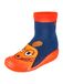 PLAYSHOES Laarzen 'DIE MAUS Pirat' marine / oranje / kreeft / zwart
