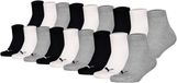Puma Sokken Plain Quarter ECOM 18P Verpakking van 18