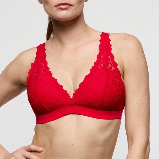 Marie Jo Soft Studio Voorgevormde Bralette True Red - EU 75B / FR 90B