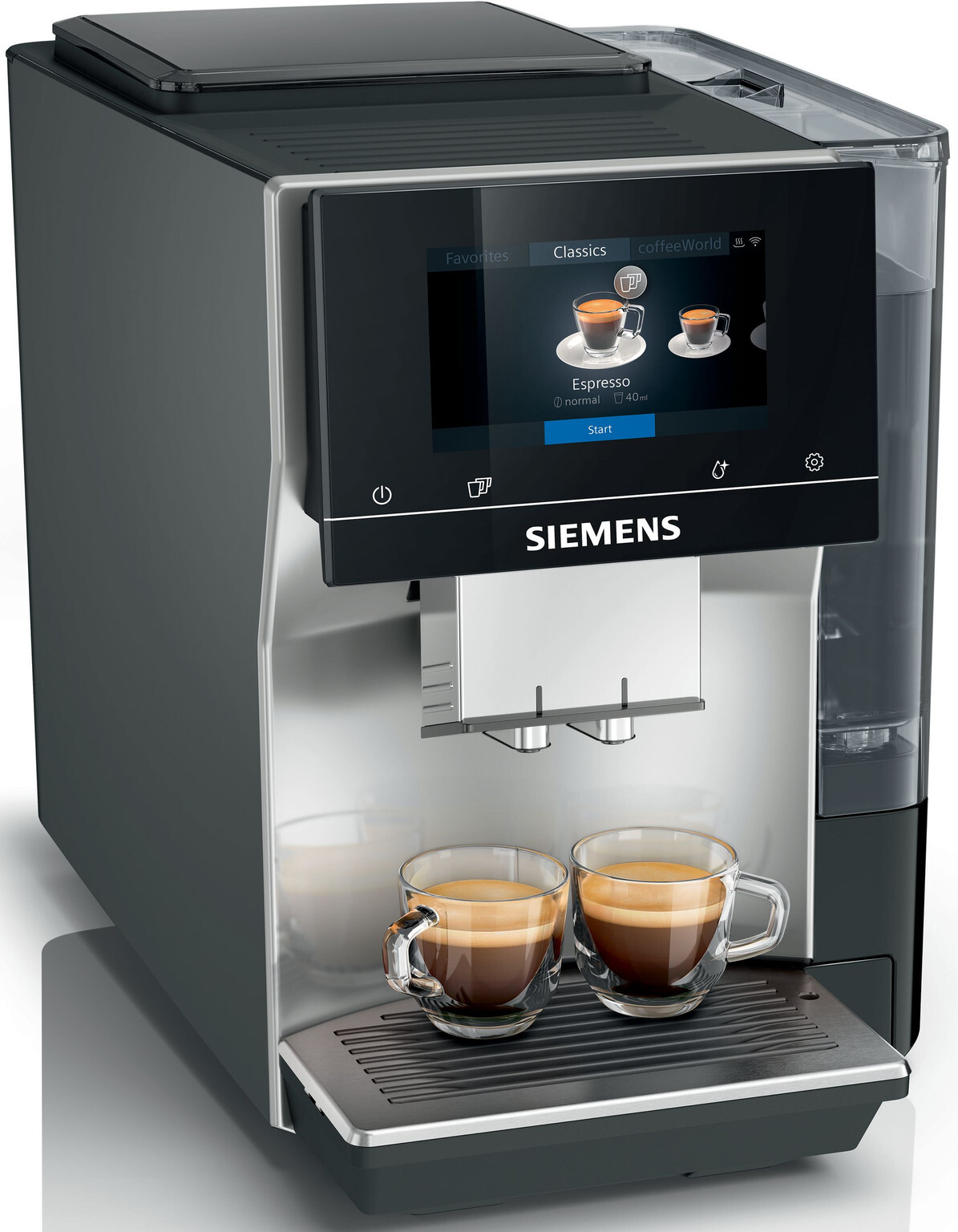 Siemens Siemens EQ700 Classic RVS Silver Metallic TP715R07