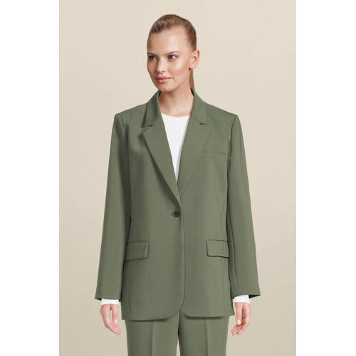 Modström Modström oversized blazer Gale groen