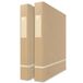 Oxford Ringband A4, 35 mm breed, 2 ringen, ring-Ø25 mm, goed voor het milieu, beige, 2 stuks