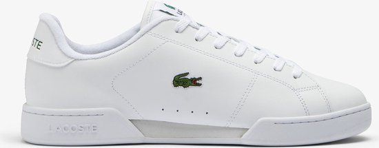 Lacoste CARNABY CUP 125 2 SMA WHT/WHT Heren Sneakers - wit