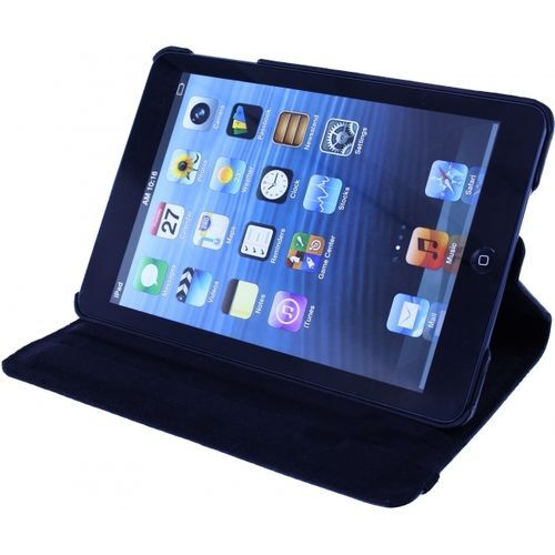Xccess Rotating Leather Stand Case Apple iPad Mini/iPad Mini 2 Retina Black