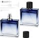 Something Different Wholesale 2x Vaporisateur de parfum en verre dégradé bleu - Voyage et usage quotidien
