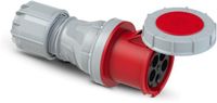 PCE PCE 245-6 CEE-koppeling 125A 5-polig 6h POWER TWIST | Hoogspanningskoppeling 400V 50/60Hz IP67 | Waterdicht, schroefklemmen, rechte insteekrichting, kabel 16-50 mm²