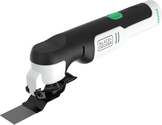 BLACK+DECKER REVOS12C-QW Reviva™ oscillerende multitool - 12V - 1.5Ah - 11000 TPM - duurzaam