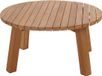 Lesliliving Outdoor Living Loungetafel teak ø80x40cm