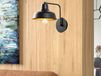 BERYL Applique murale 1 lampe noir