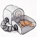 Chat pliable avec tunnel, parc pour animaux de compagnie pop-up