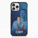 Man City Official Coque de Téléphone 3D Apple iPhone 13 Pro Max - Coque Officielle 3D Design Haaland