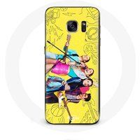 Maniacase Hoesjes voor Samsung S6 edge Chase Your Dreams Muziekposter