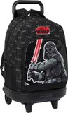 1212 Star Wars Schoolrugzak met Wielen The Fighter Zwart Polyester