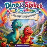 Dino Libri GmbH Dino & Spike's Rainbow Adventure A Magical Dinosaur Bedtime Story About Friendship, Teamwork, Colors, and Kindness Fun Rhyming Picture Book for Kids Ages 3-8 Perfect Read-Aloud for Preschool and Early Readers Paperback