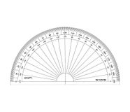GX216G GRAPHOPLEX GX216G Gradenboog (1/2 cirkel, Transparant