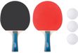 New Sports Tafeltennis set met 2 batjes en 3 ballen voor kinderen