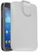 Mumbi Beschermhoes van leer voor Samsung Galaxy S4 Active, wit
