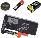CHPN Batterij Tester BT-168D Zwart/Rood