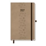 TRÖTSCH Taschenkalender A6 Soft Touch Premium Sand 2027